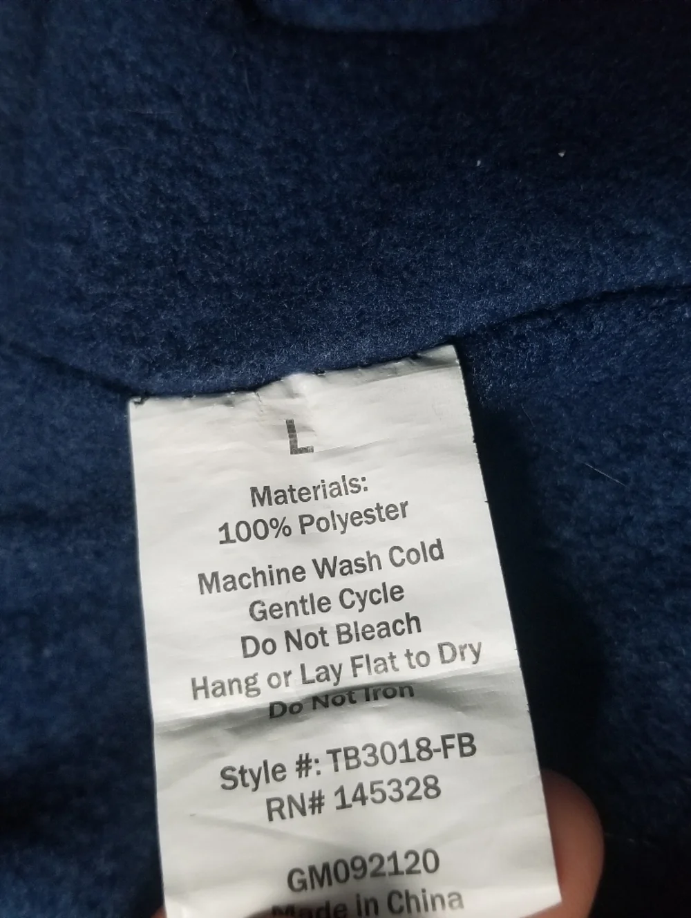 DOG BLUE SHERPA HOODIE COAT WITH EARS SIZE LARGE (RUNS SMALLER)